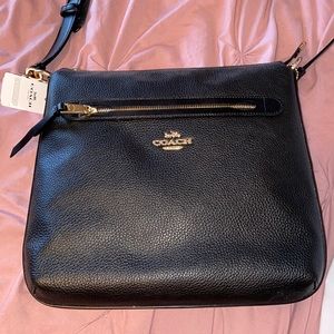 Coach crossbody black bag